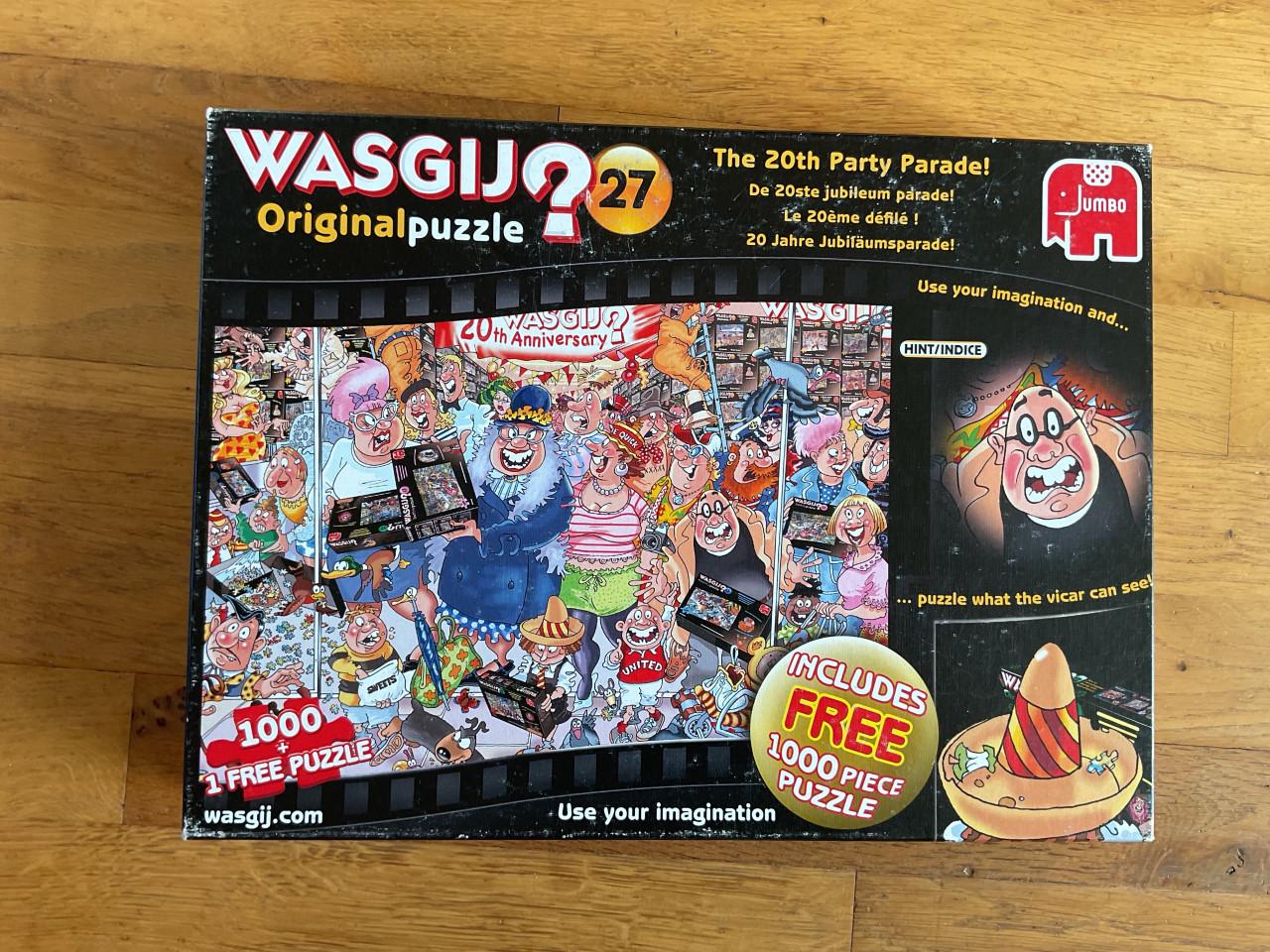 Wasgij puzzel de 20e jubileum party nr. 27 original € 10