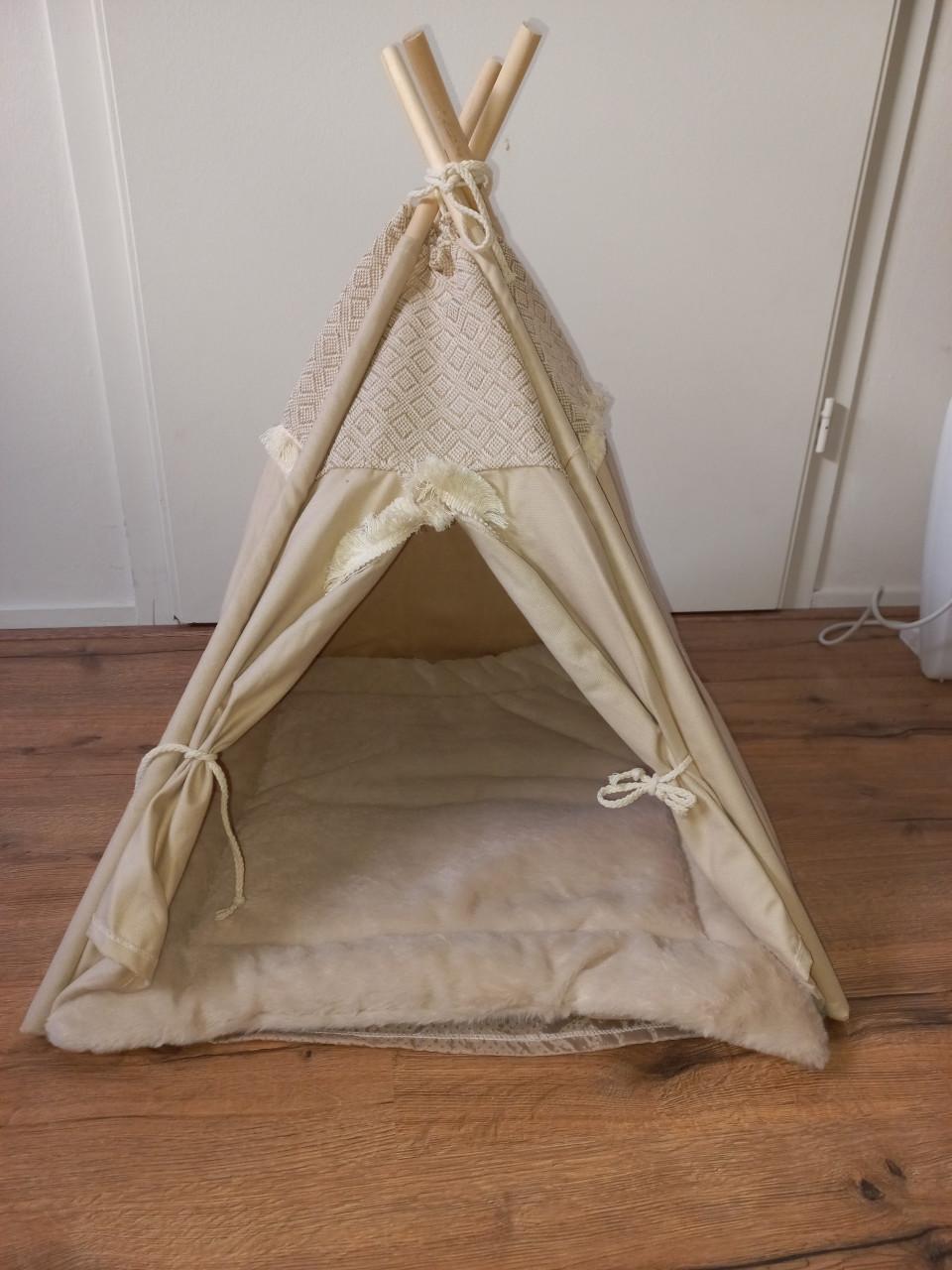 Tipi tent voor kat of kleine hond NIEUW