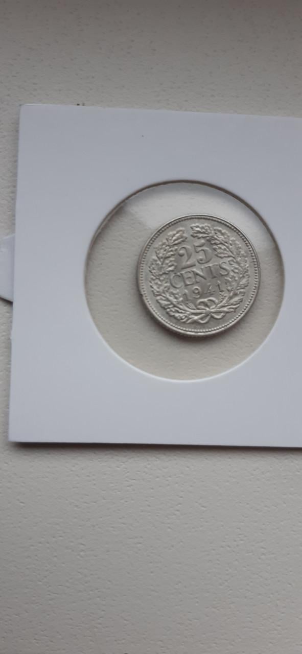 25 cent 1941 wilhelmina