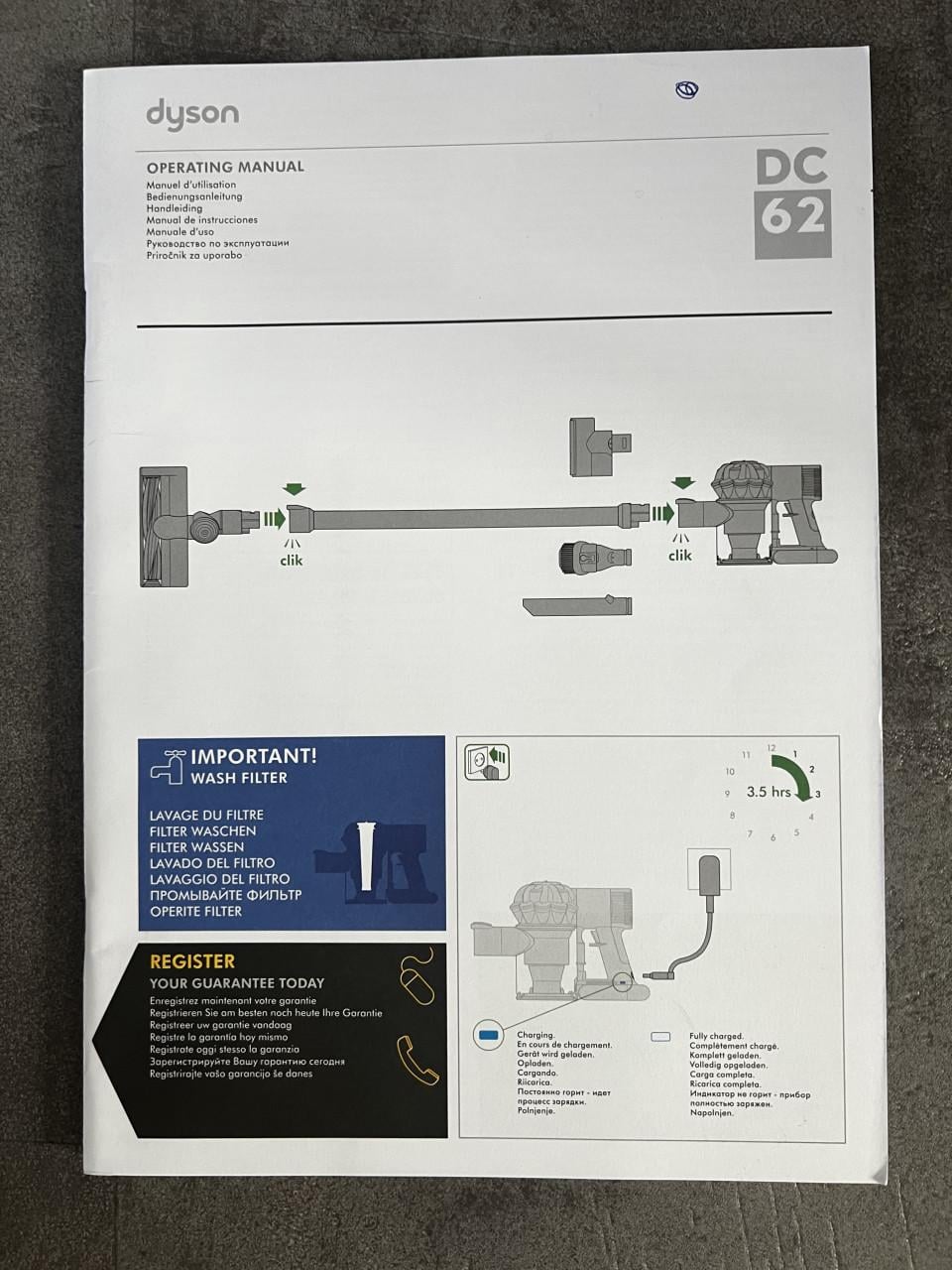 Dyson steelstofzuiger
