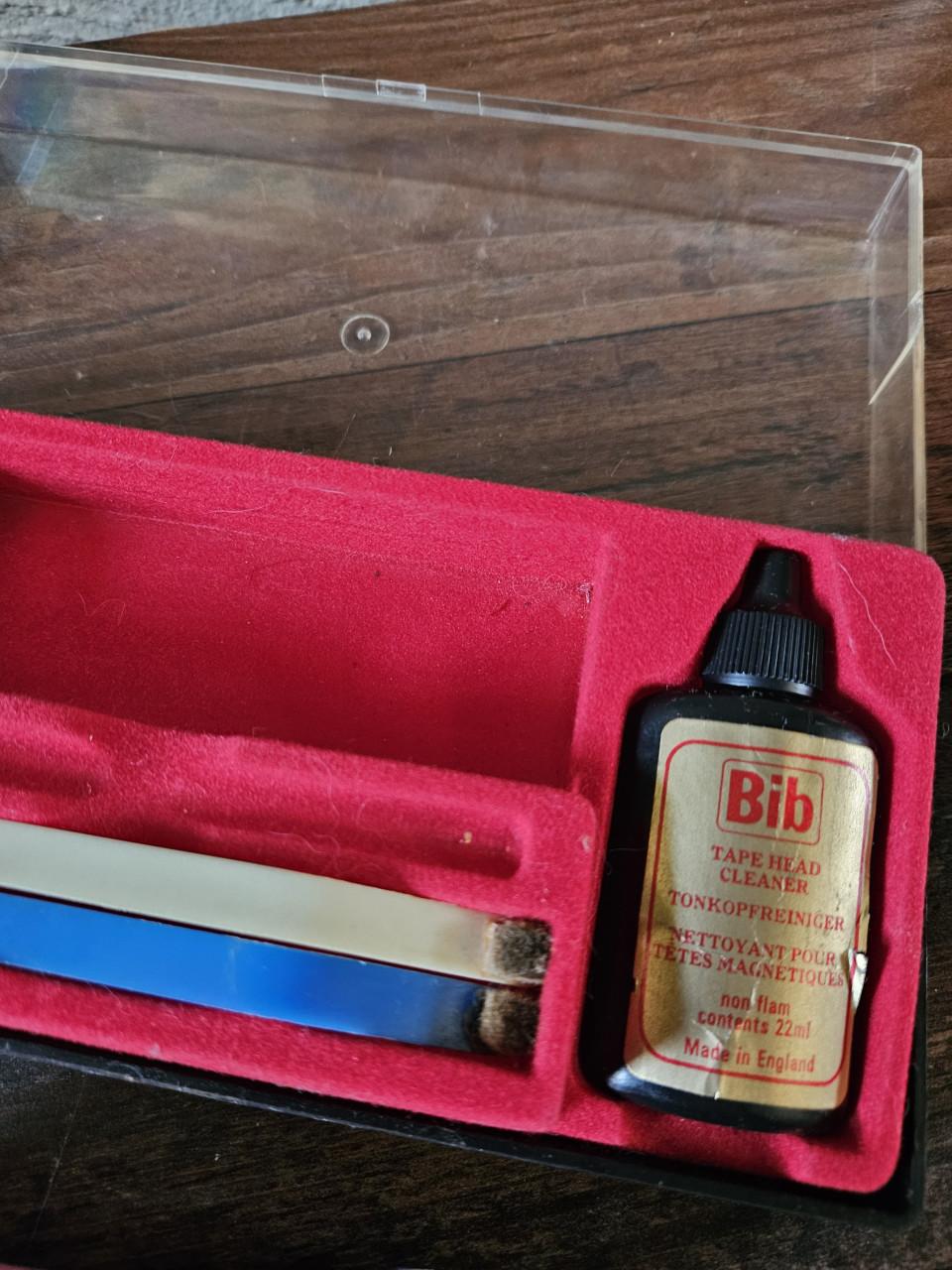 Zgan Vintage Bib Tape Head Cleaner & Splicer Set