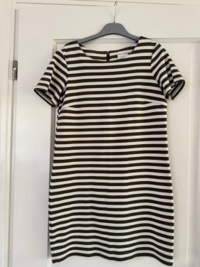 Gestreepte dames jurk