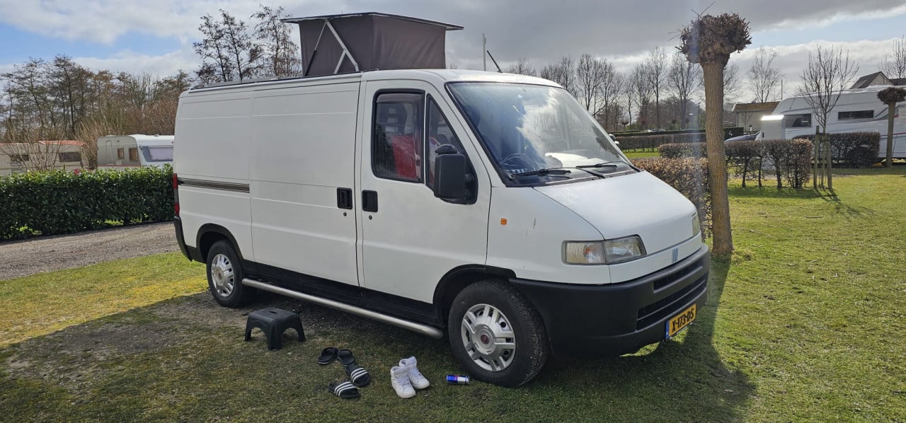 Fiat ducato camperbus Achteruit rij camera in topstaat!! 1 ste eigenaar!