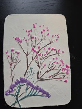 Workshop botanisch schilderijtje