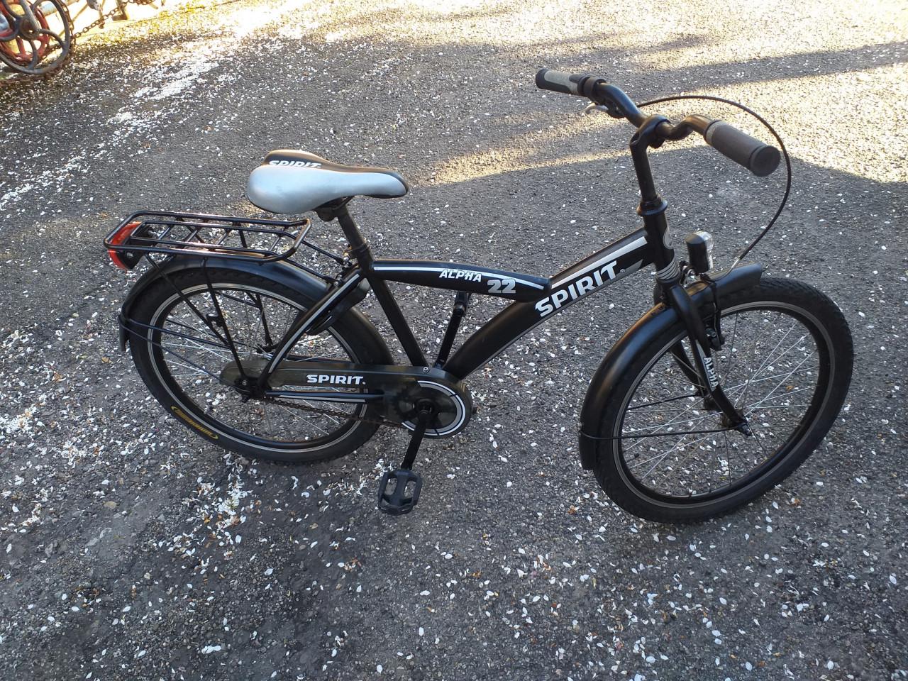 """"ALPHA SPIRIT mooie jongensfiets 22" in nieuw staat""
