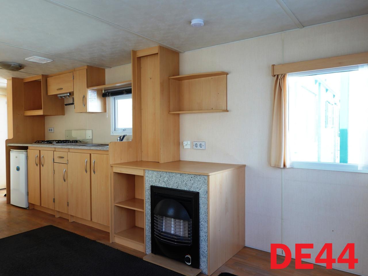 Europa stacaravans, chalets met 2 slaapkamers voorradig