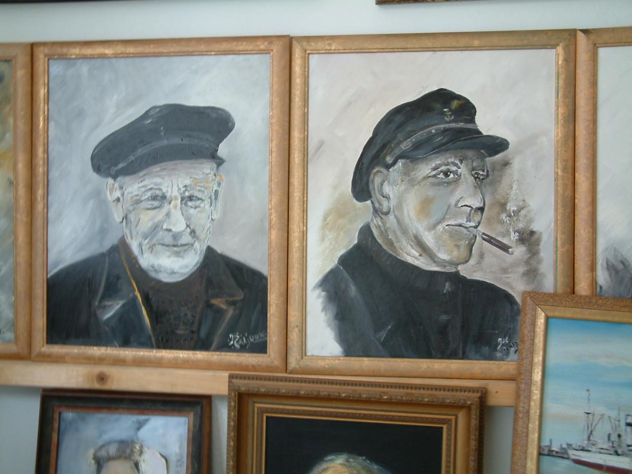 Sterk staaltje zeemans  kunst redders in storm   Jac Caljouw  Arnemuiden