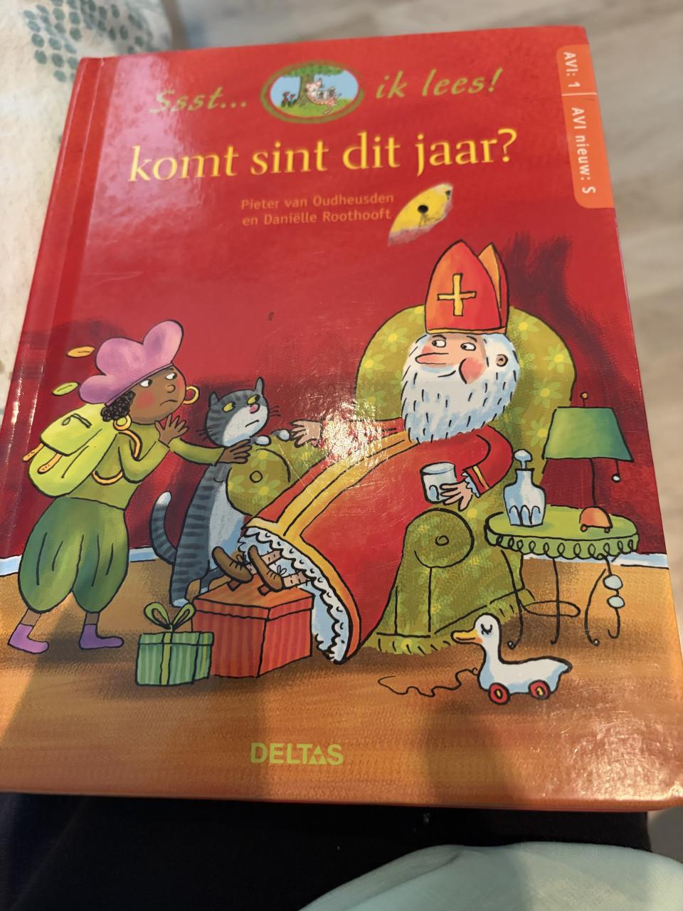 Boek komt Sint dit jaar