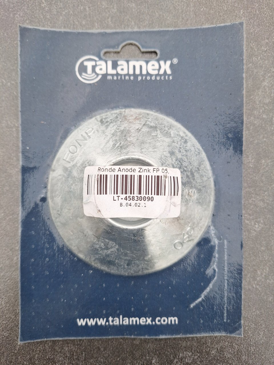 Zink anodes
