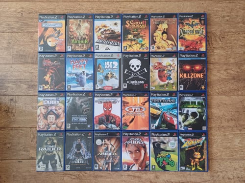 Grote set Playstation 2 (PS2) spellen