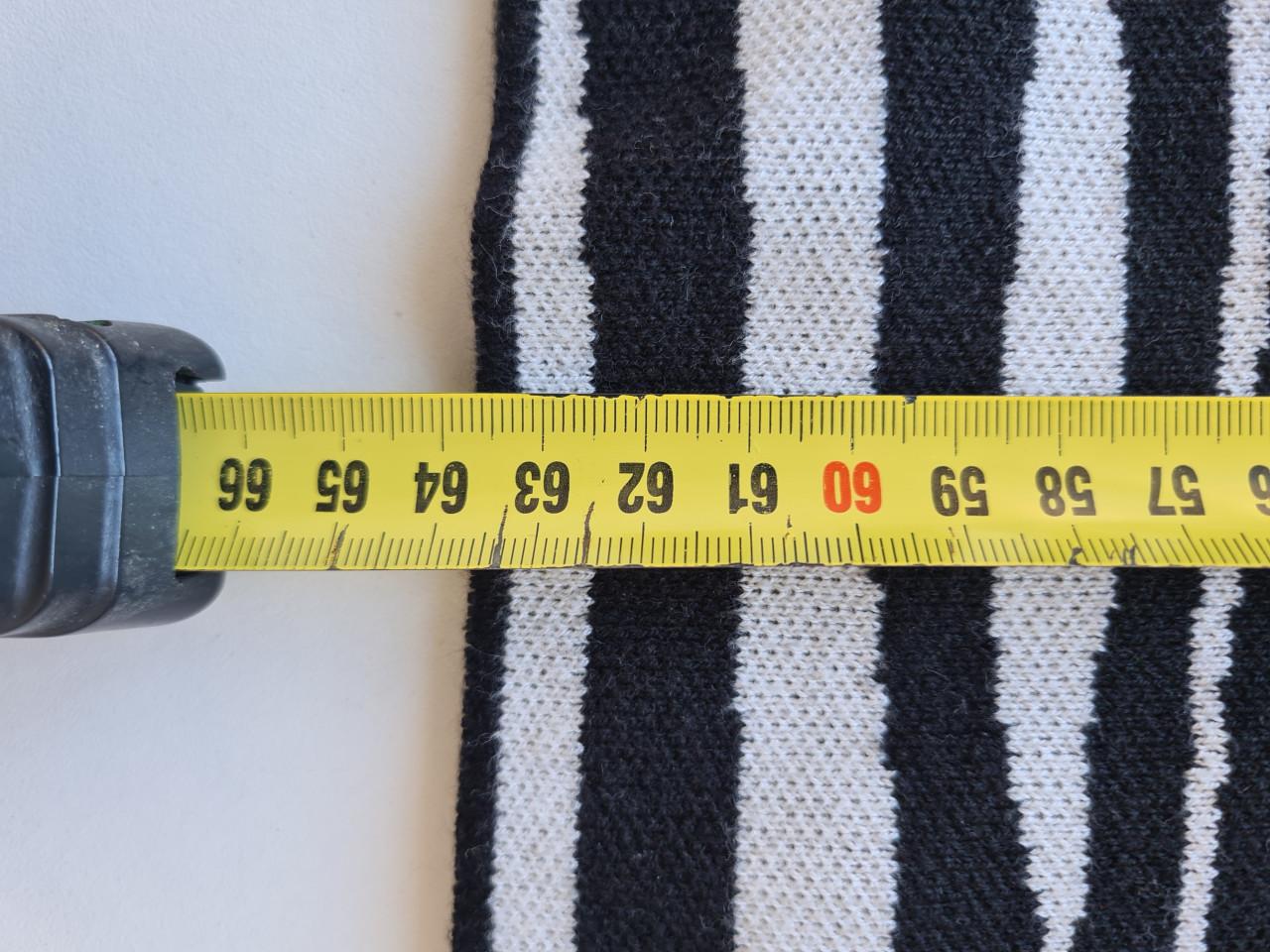 Zwart-wit zebra trui van Street One Maat L