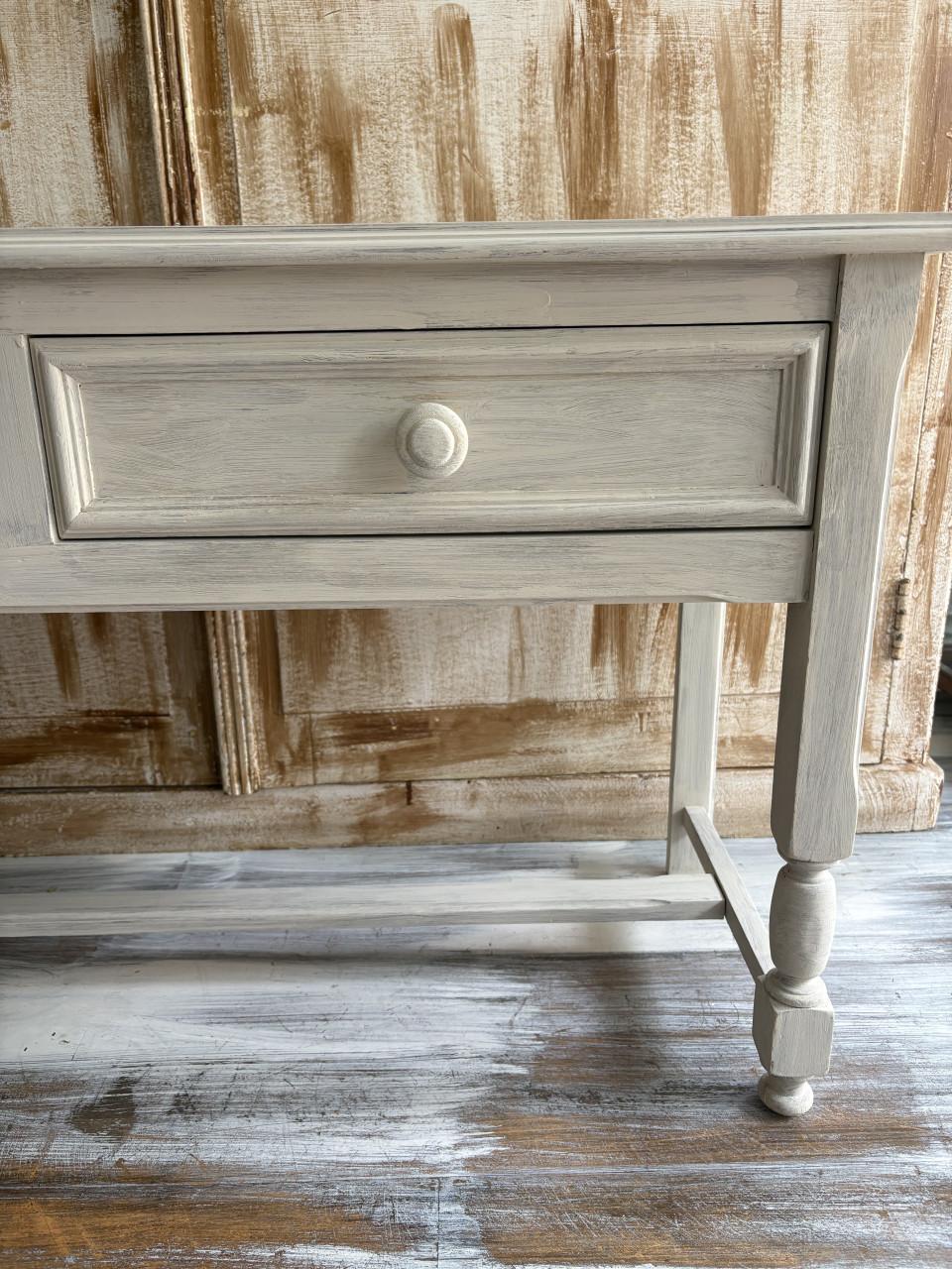 Wandtafel met 2 laadjes