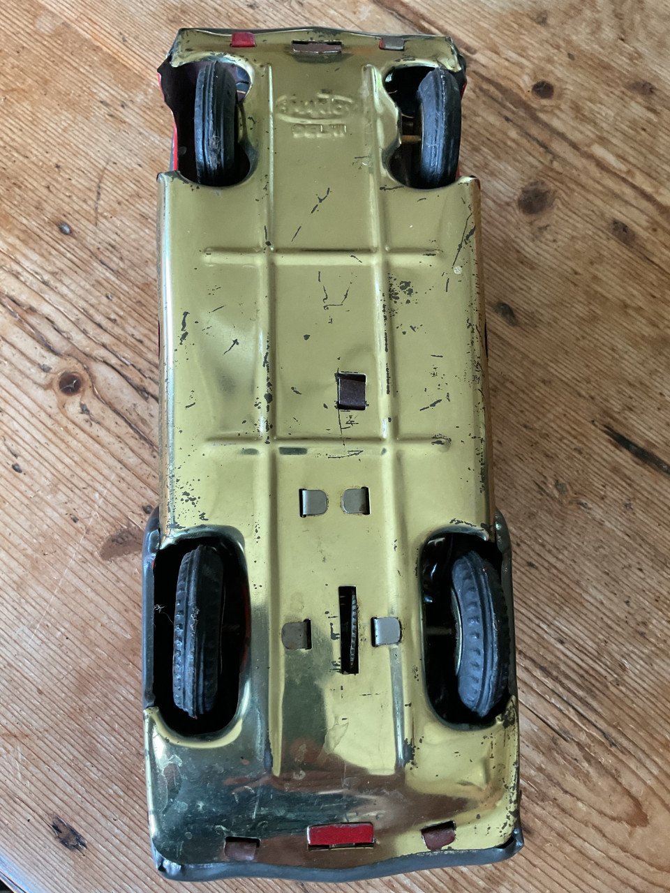 Vintage blikken auto