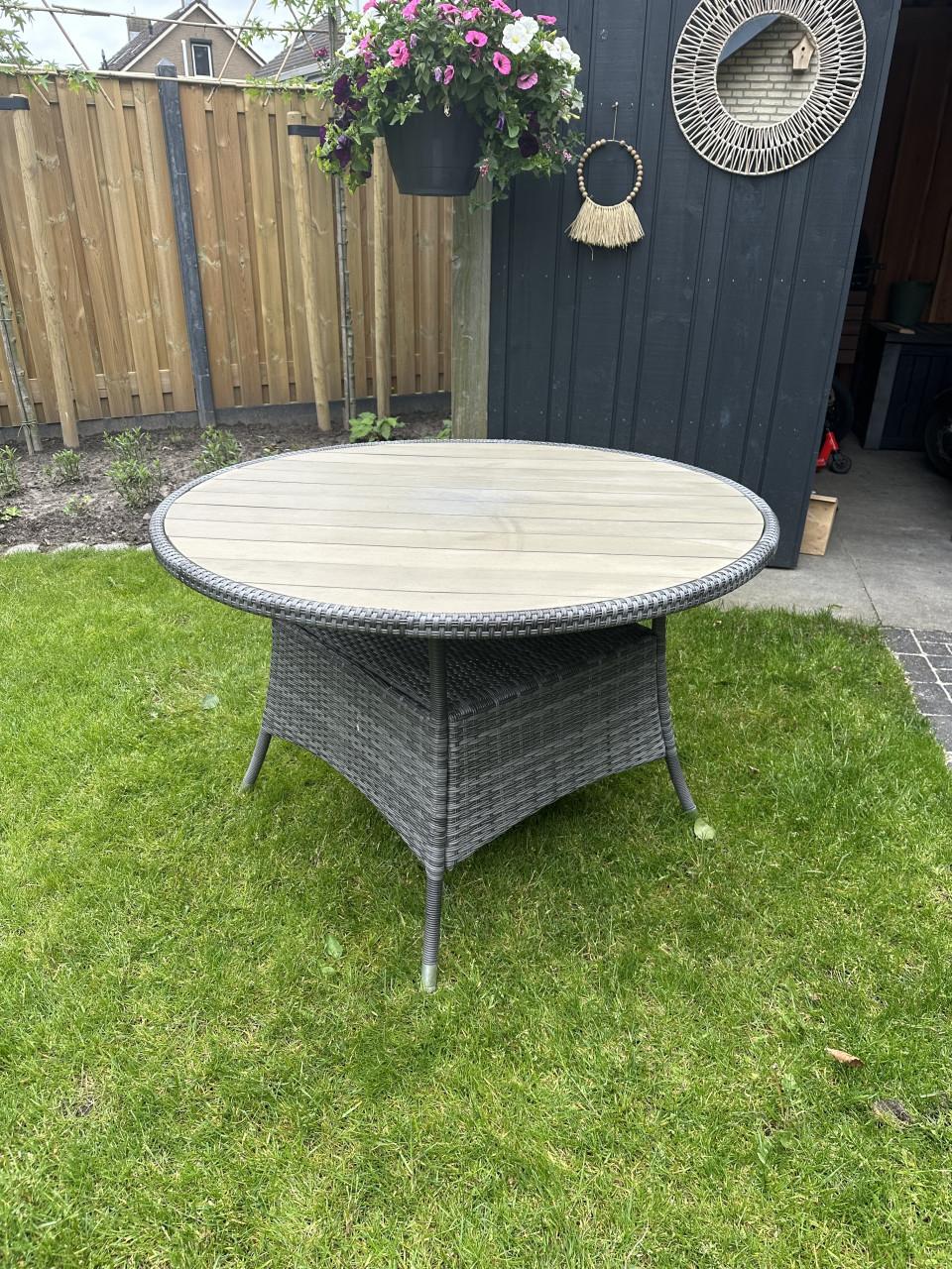 Tuintafel rond