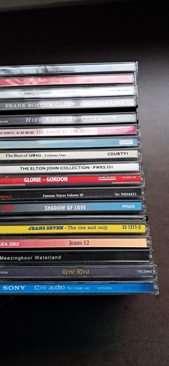 Cd's, Lp's en (reclame)Singeltjes. deel 2.