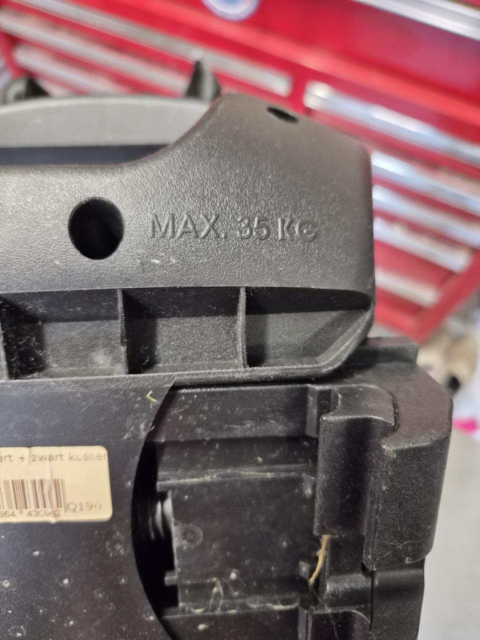 Fietszitje Qibbel (evt. 2 stuks)