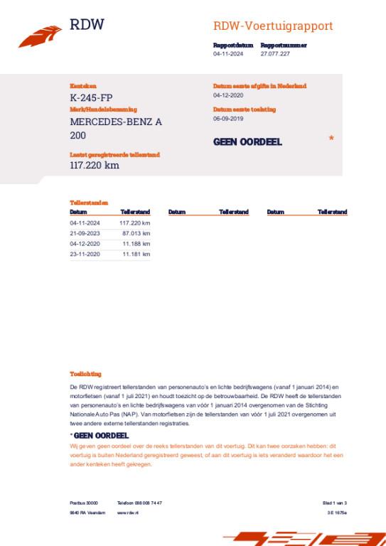 Mercedes-Benz A-Klasse 200 business solution amg