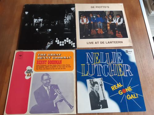 LP's met diverse Jazz muziek