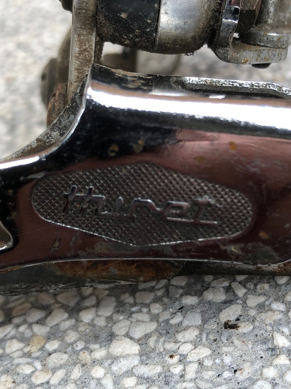 Huret voor derailleur.