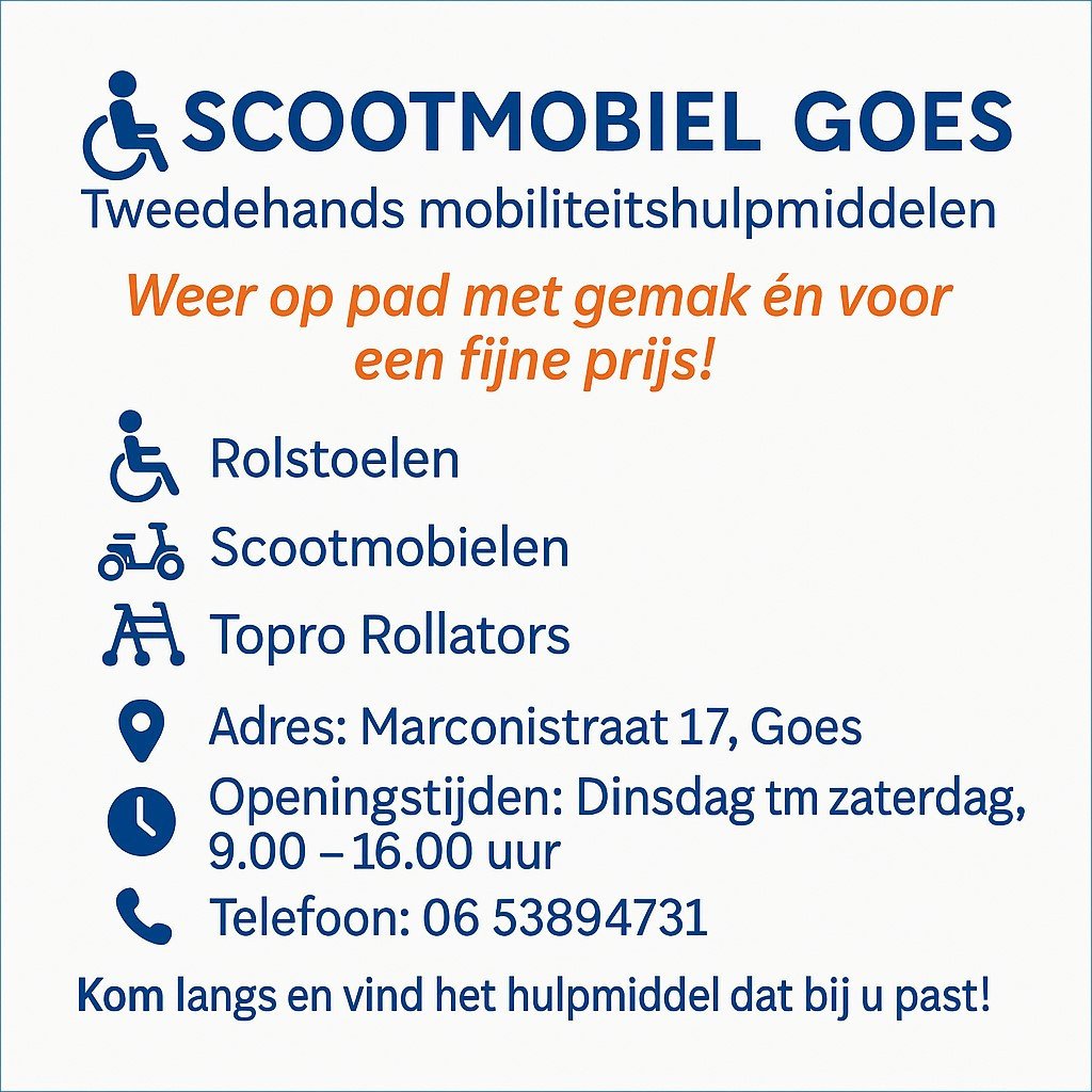 Aanbod tweedehands  mobiliteitshulpmiddelen