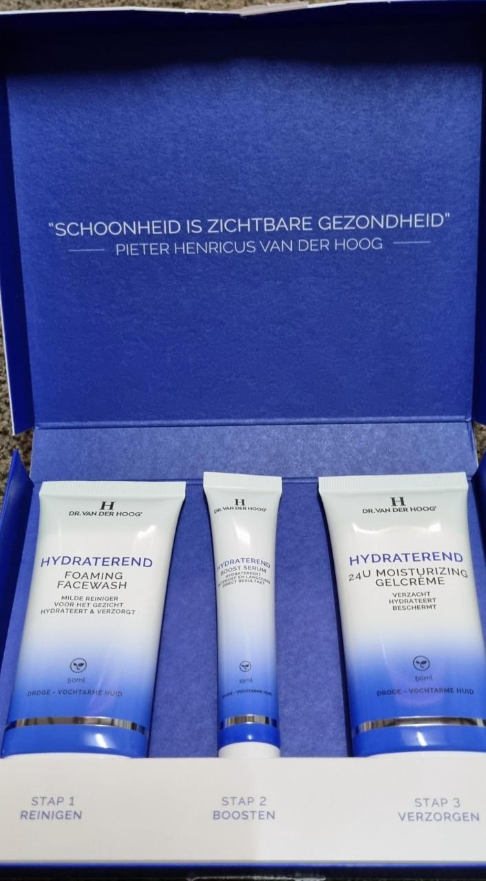 DR VAN DER HOOG DOOSJE FACEWASH.SERUM.GELCREME