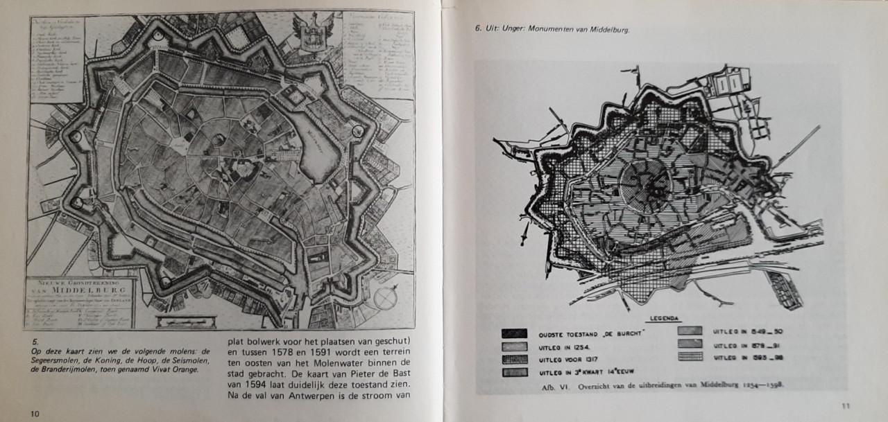 Molens in Middelburg, geschiedenis der plaatselijke molens ...