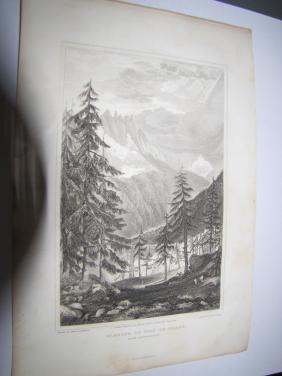 Diverse gravures door Wilam Beattie M.D. Jaartal 1835.