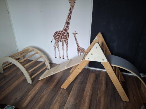 Montessori speelgoed klimrek glijbaan voor kinderen