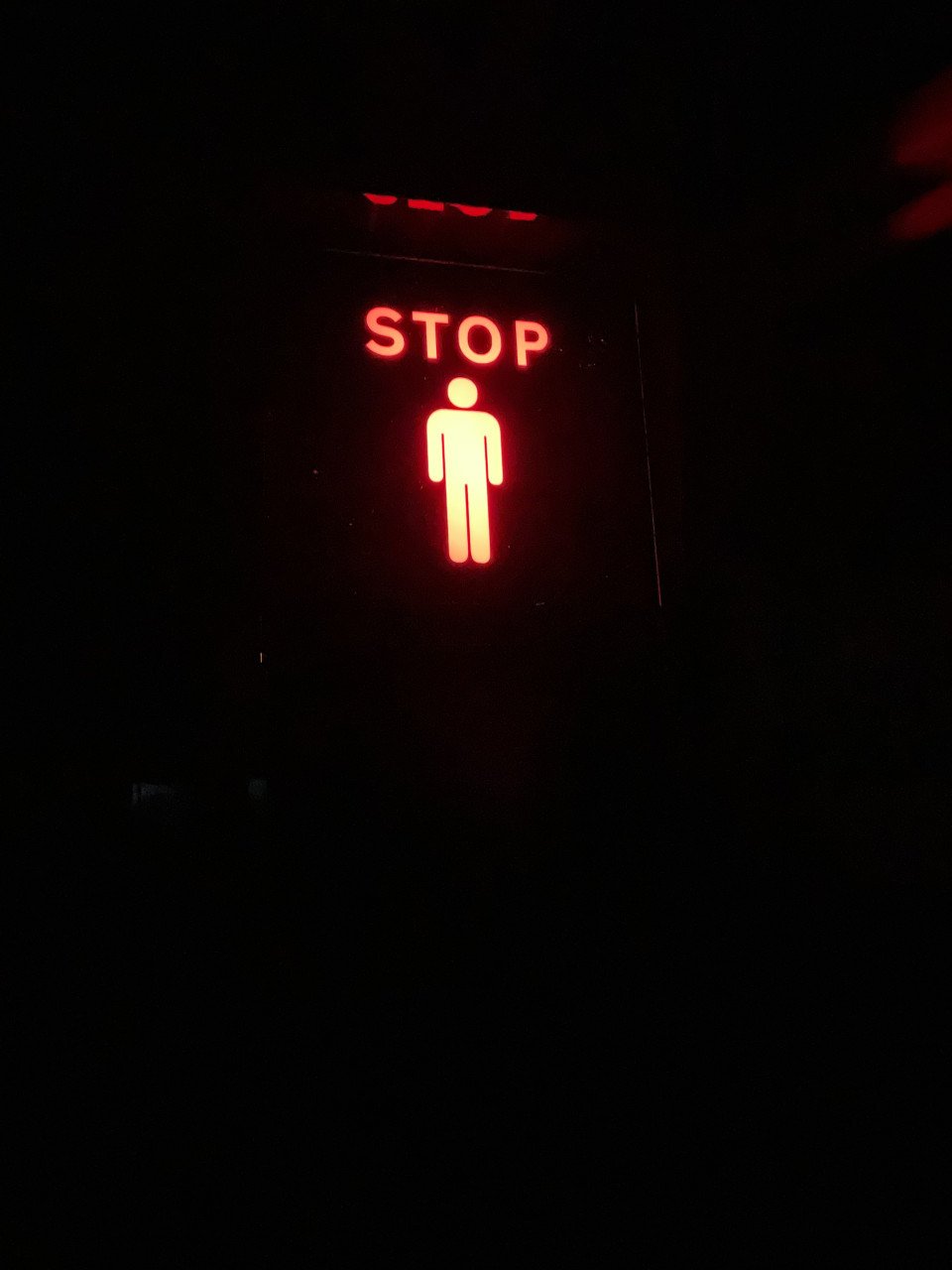 Verkeerslicht Stop / Walk