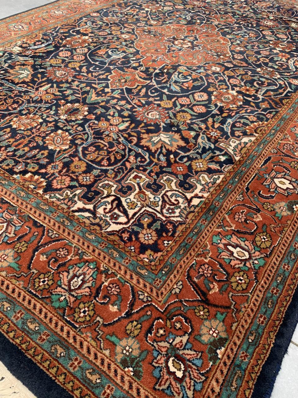 🤎Schitterend Sfeervol Handgeknoopt Vintage Vloerkleed🤎