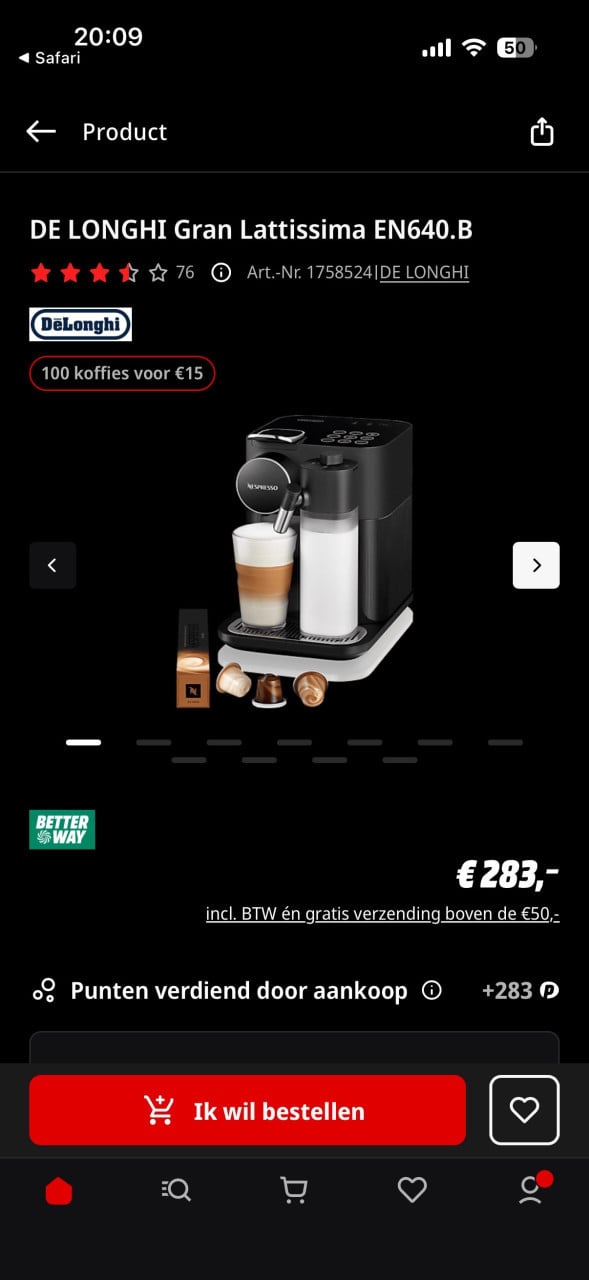 De Longhi Nespresso
