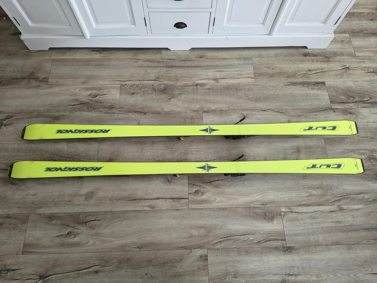 Rossignol cut 9.9 super ski's, 191. Rossignol cross cut ski.