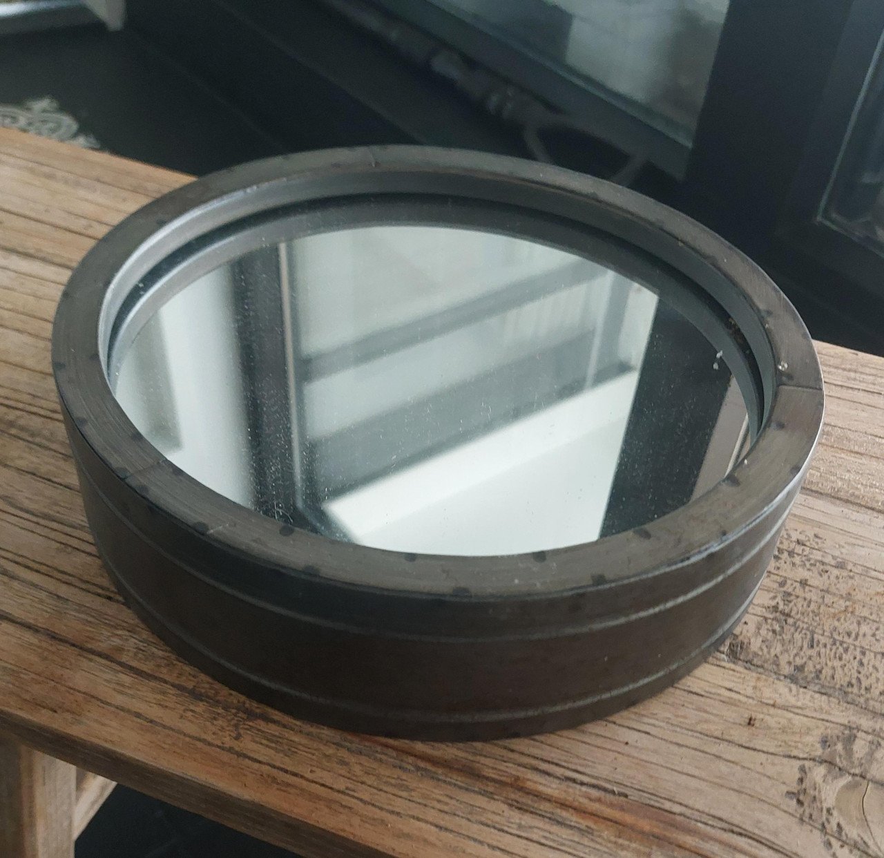 Spiegels in houten frame