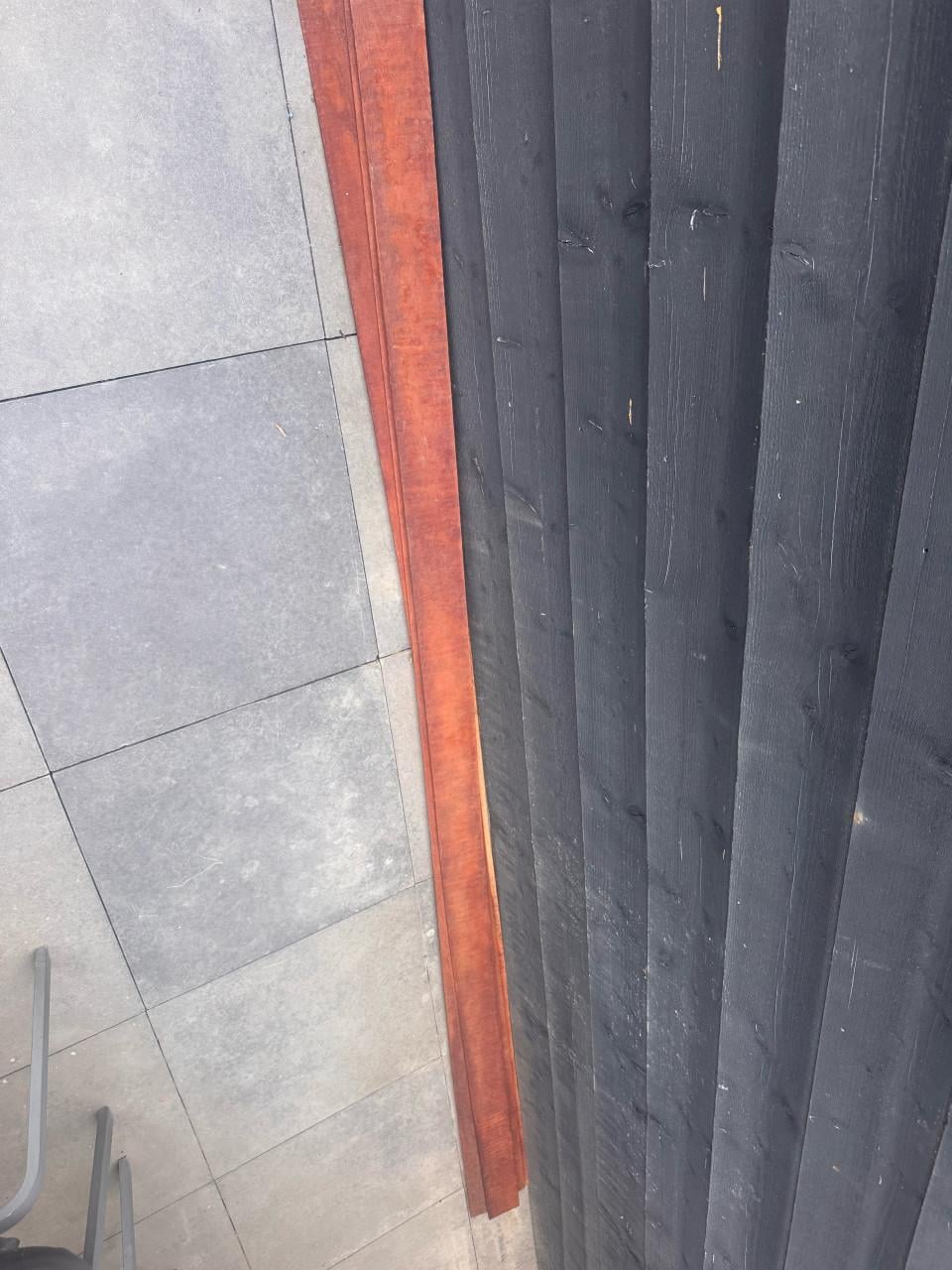 Hardhouten planken 3m 4x NIEUW