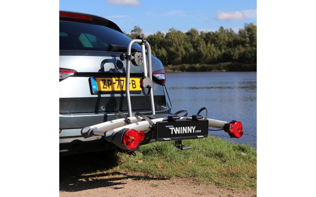 Makkelijk inklapbare Fietsendrager Twinny Load e-Carrier Ultra