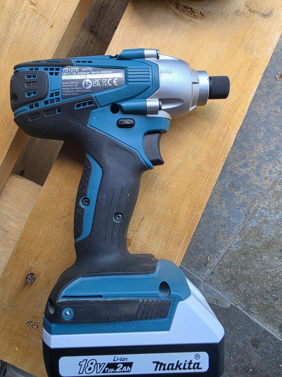 Makita 18V combiset boormachine en slagschroevendraaier