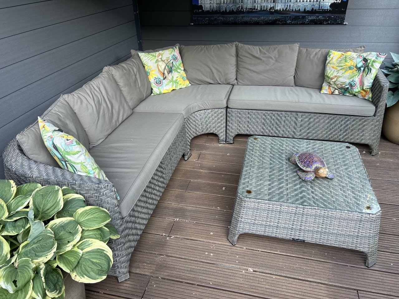 Prachtige Loungeset 240 x 240 cm