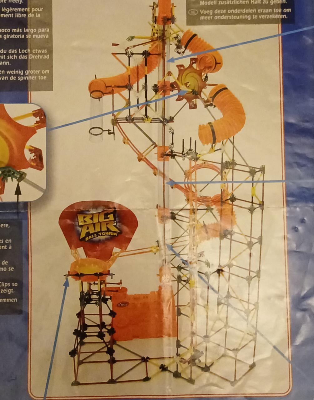 K'NEX ballenbaan bouwsysteem