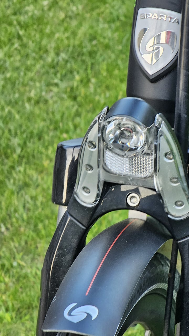 Sparta M7I elektrische fiets met middenmotor en 600wh accu