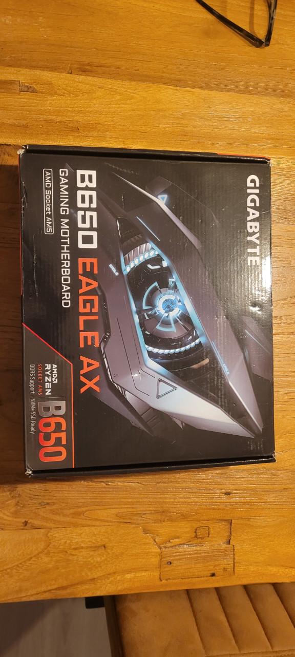 Gigabyte B650 Eagle AX moederbord – nieuw & ongebruikt (AM5 / DDR5 / WiFi)