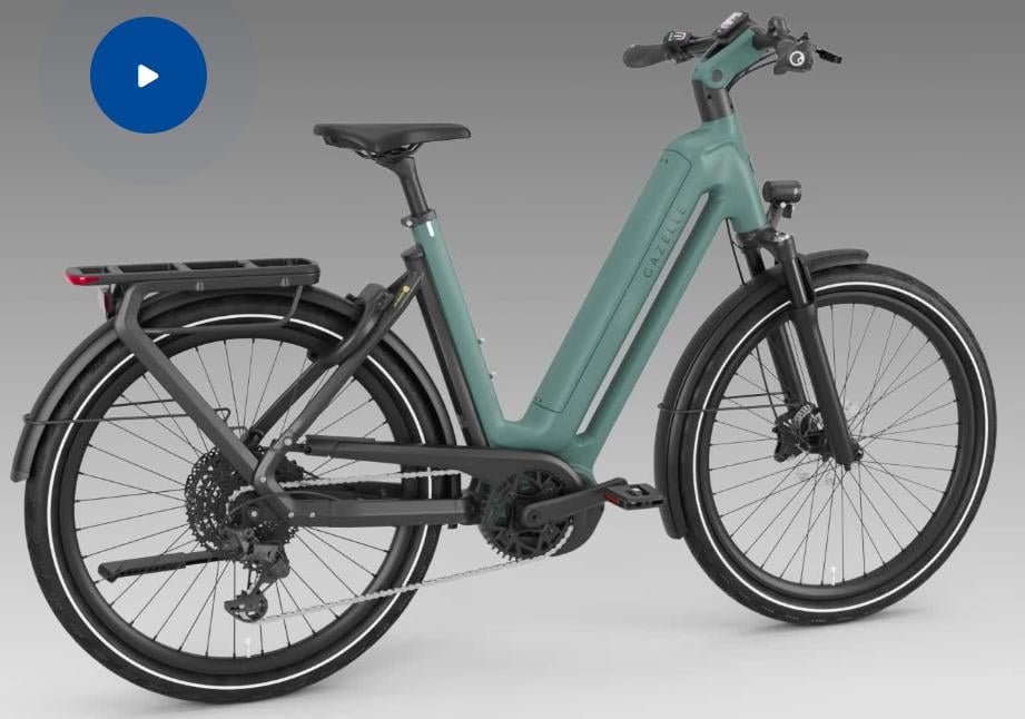 Nieuw de exclusieve Gazelle Eclipse T11 HMB met 750 Wh accu