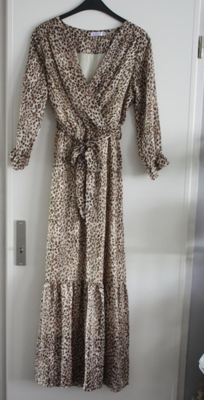 Panterprint jurk maat m-L