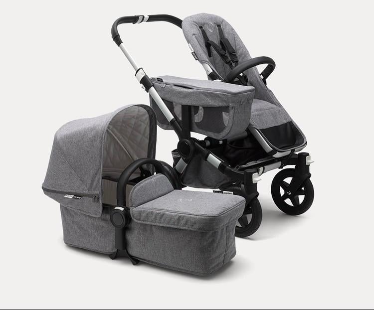 Bugaboo Donkey2 Duo kinderwagen + stepje