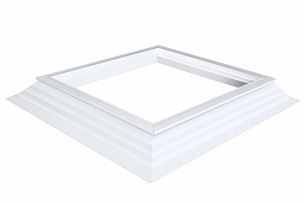 Skylux bolvormige acrylaatkoepel + PVC-opstand