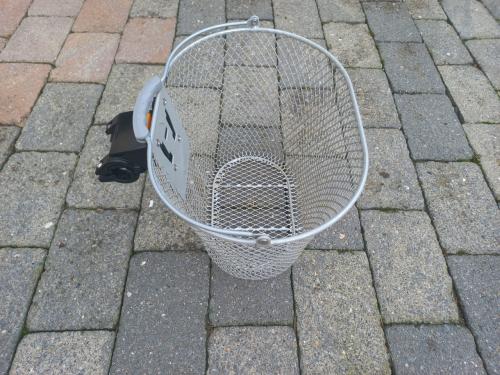 Te koop fietsmandje