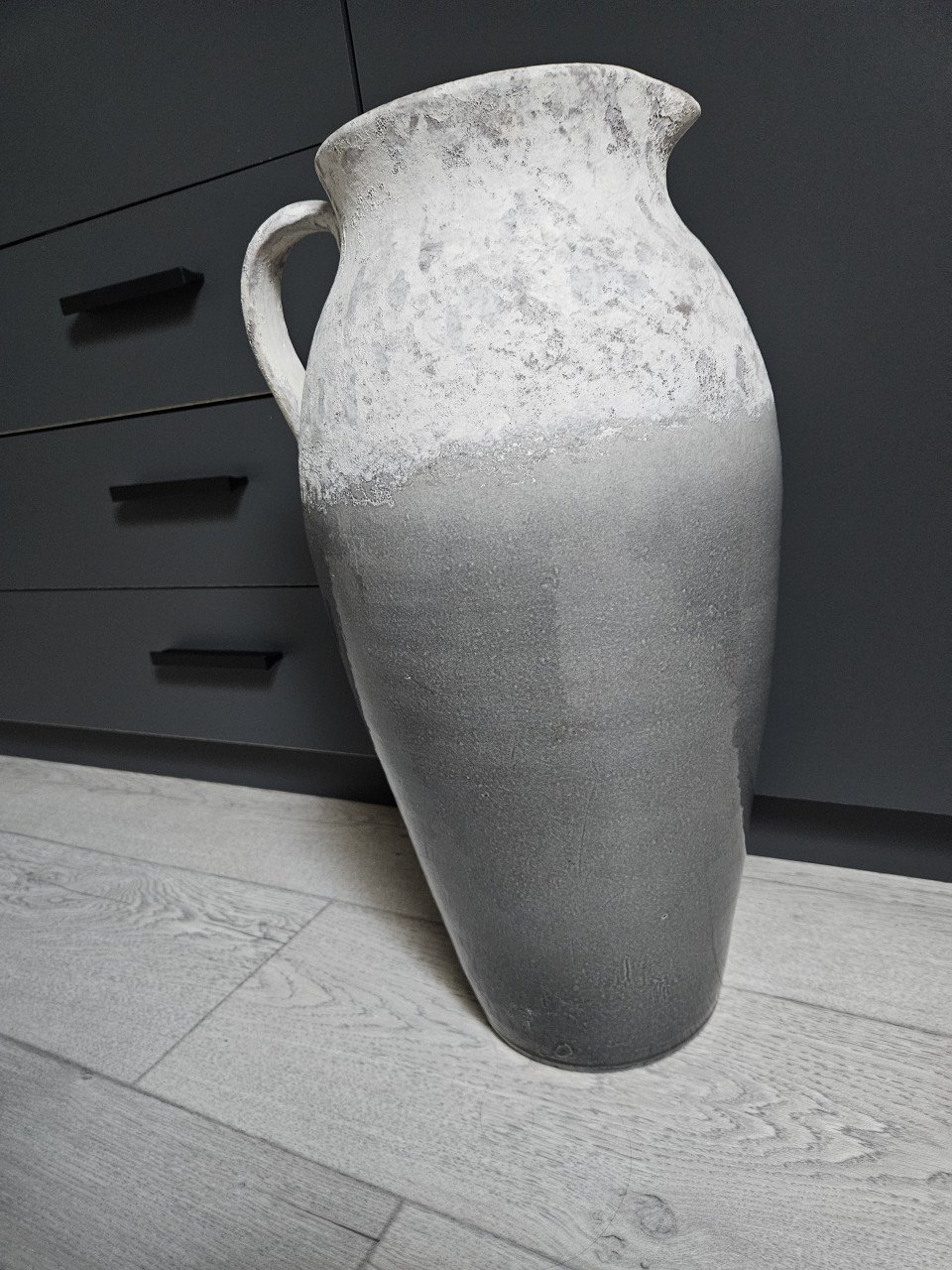 Prachtige vintage vaas pot decoratie bloem