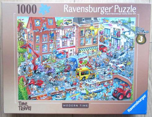 Ravensburger legpuzzel 1000 stukjes Modern Time