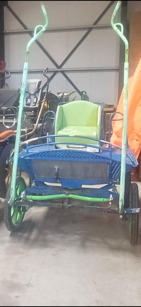 Marathonwagen pony enkel en dubbel span