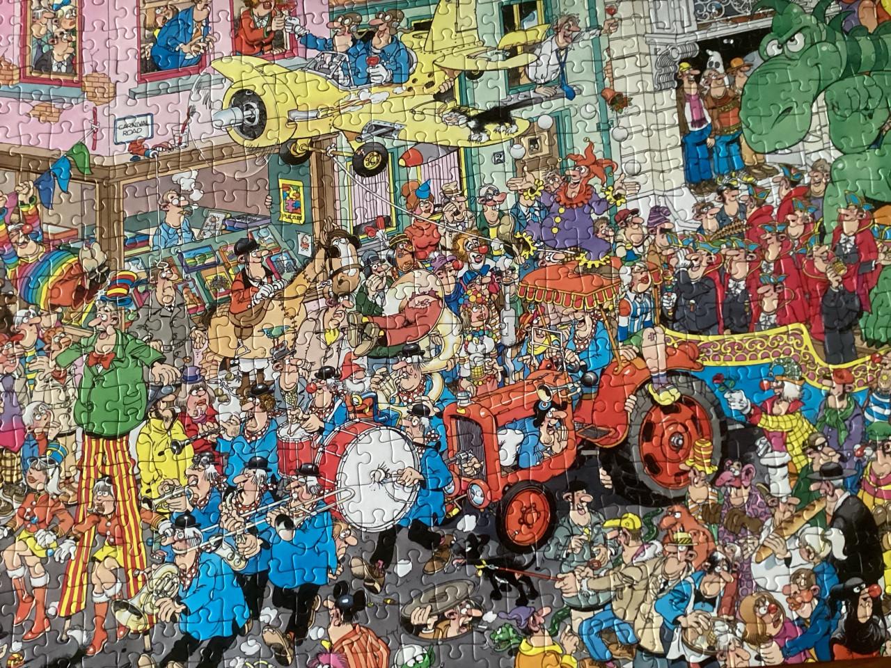 Jan v Haasteren puzzels. 3x 1000