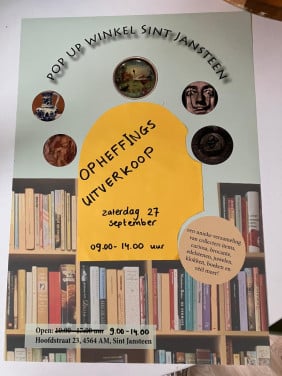 Opheffingsuitverkoop brocante curiosa (zeeland)boeken